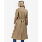 Barbour Opal Ladies Showerproof Trench - Rosewood/Rosewood Tartan - William Powell