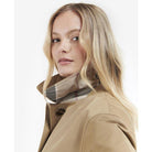 Barbour Opal Ladies Showerproof Trench - Rosewood/Rosewood Tartan - William Powell