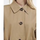 Barbour Opal Ladies Showerproof Trench - Rosewood/Rosewood Tartan - William Powell