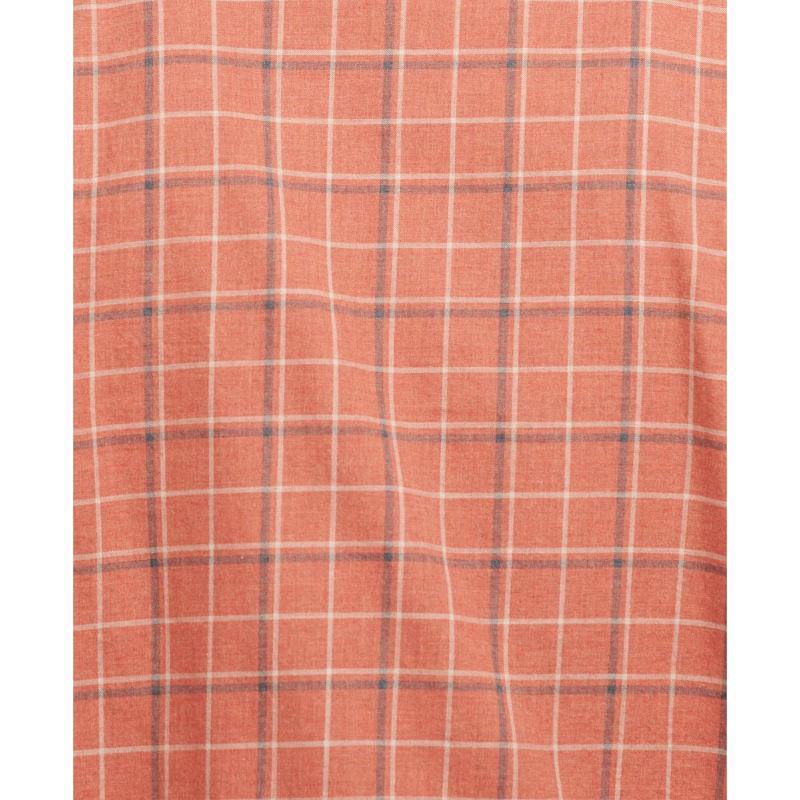 Barbour Pelton Regular Fit Mens Shirt - Garnet Red - William Powell