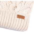 Barbour Penshaw Cable Ladies PomPom Hat - Blush Pink - William Powell