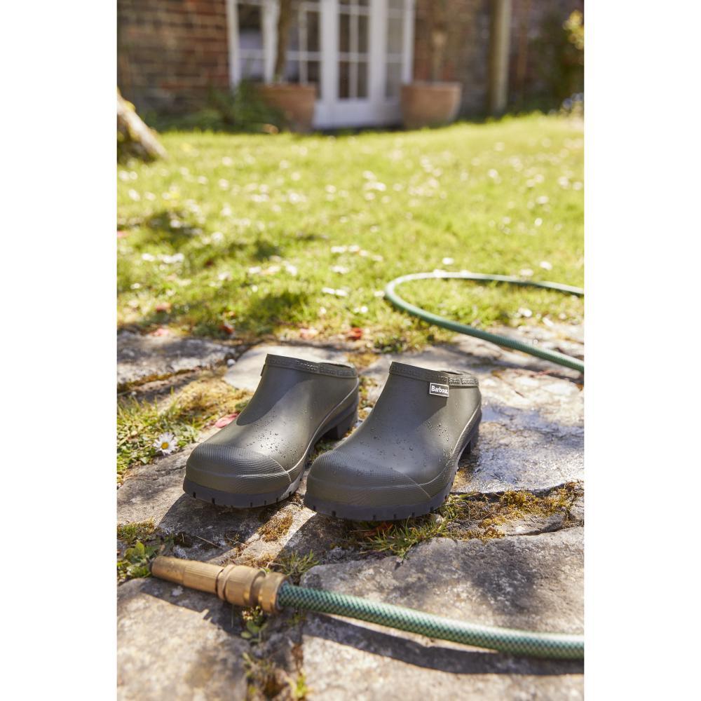 Barbour Quinn Ladies Clog - Olive - William Powell