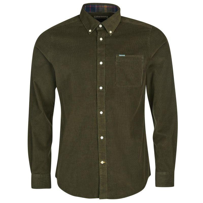Barbour Ramsey Mens Tailored Shirt - Forest - William Powell