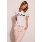 Barbour Rebecca Ladies Tee - White - William Powell