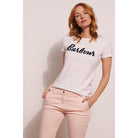 Barbour Rebecca Ladies Tee - White - William Powell