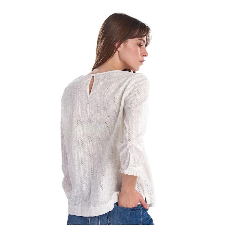 Barbour Robyn Ladies Shirt - Cloud - William Powell
