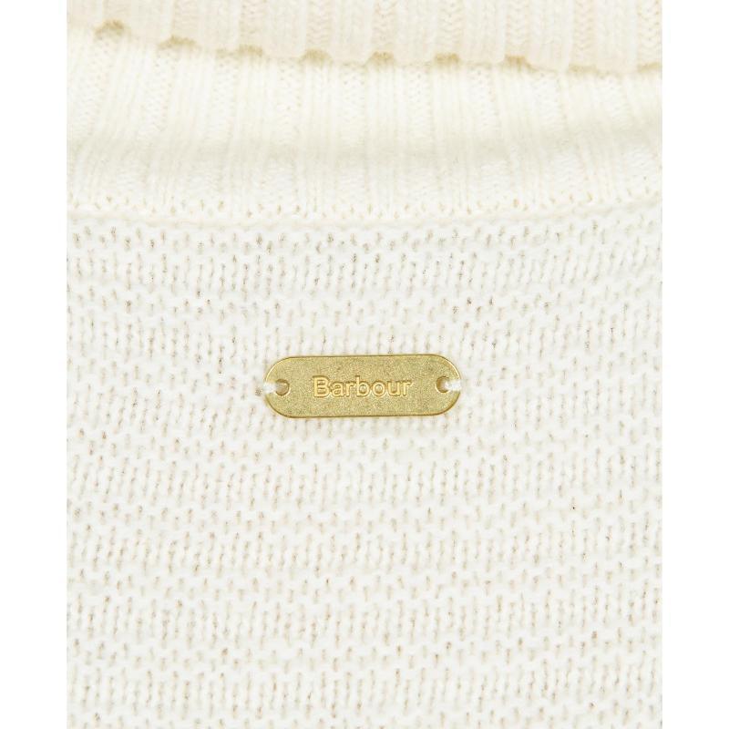 Barbour Rosehall Ladies Knit - Whisper - William Powell