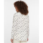 Barbour Safari Ladies Shirt - Off White Country Print - William Powell