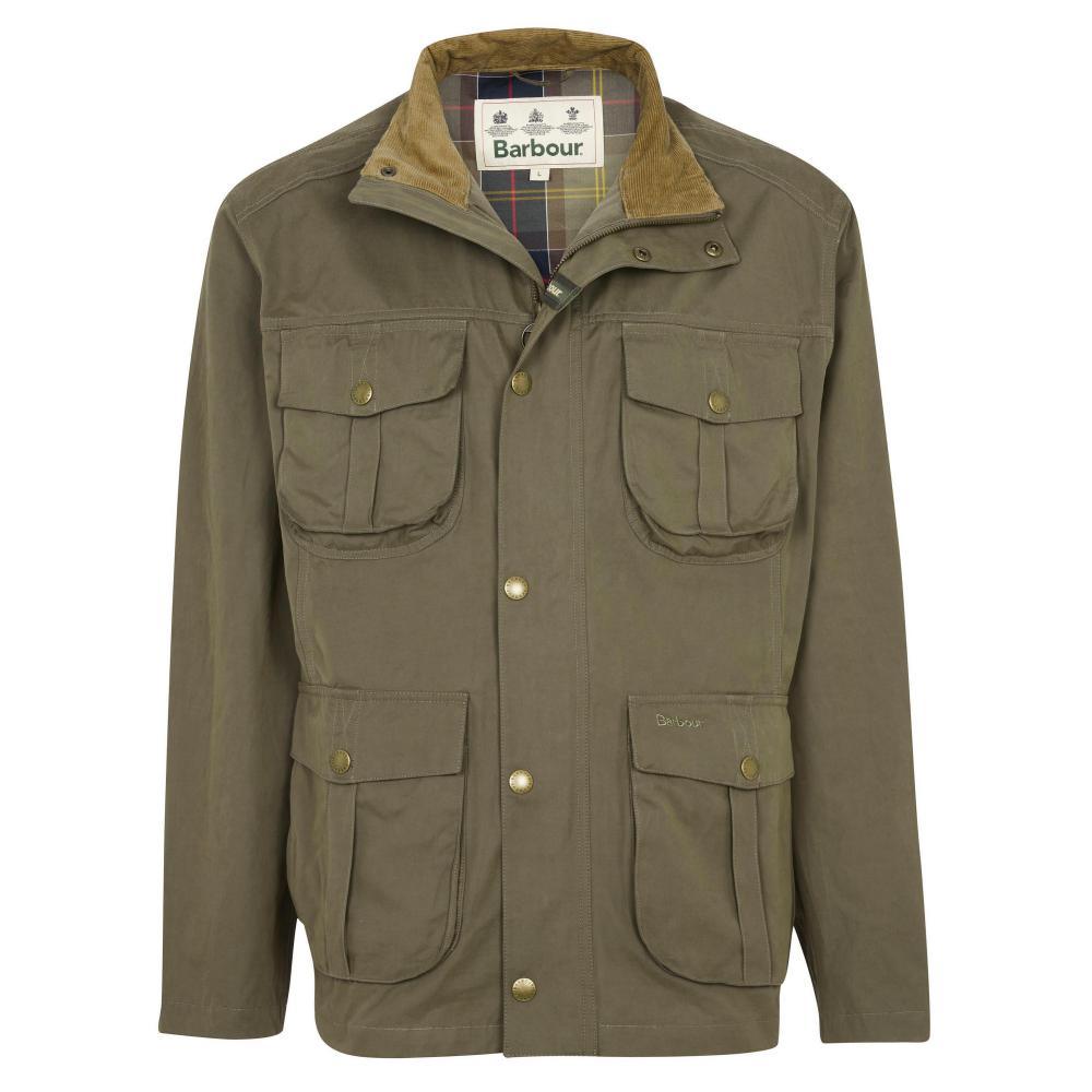 Barbour Sanderling Casual Mens Jacket - Fern - William Powell