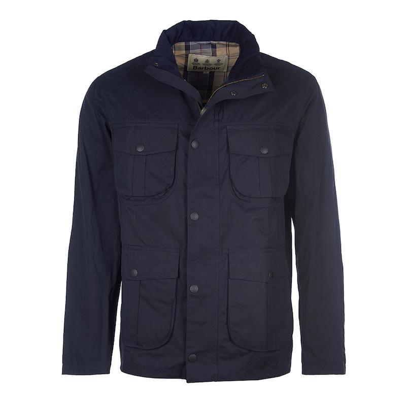 Barbour Sanderling Casual Mens Jacket - Navy - William Powell