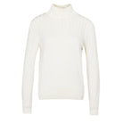 Barbour Scarlet Ladies Roll Neck - Cream - William Powell