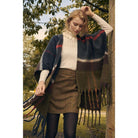 Barbour Scarlet Ladies Roll Neck - Cream - William Powell