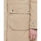 Barbour Scarlet Ladies Waterproof Coat - Sand Dune/Ancient - William Powell