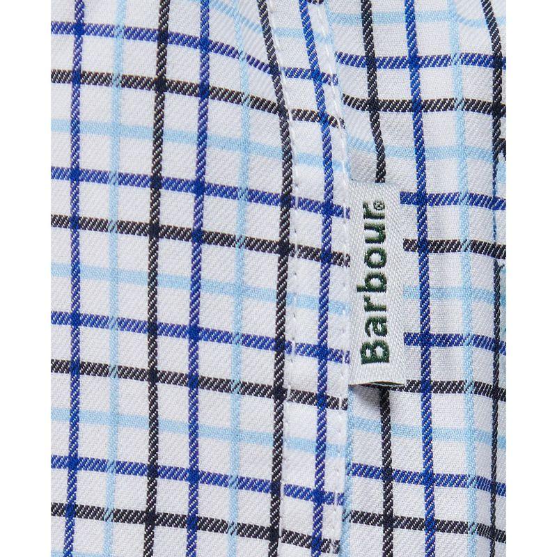 Barbour Shadwell Mens Country Active Regular Fit Shirt - Blue - William Powell