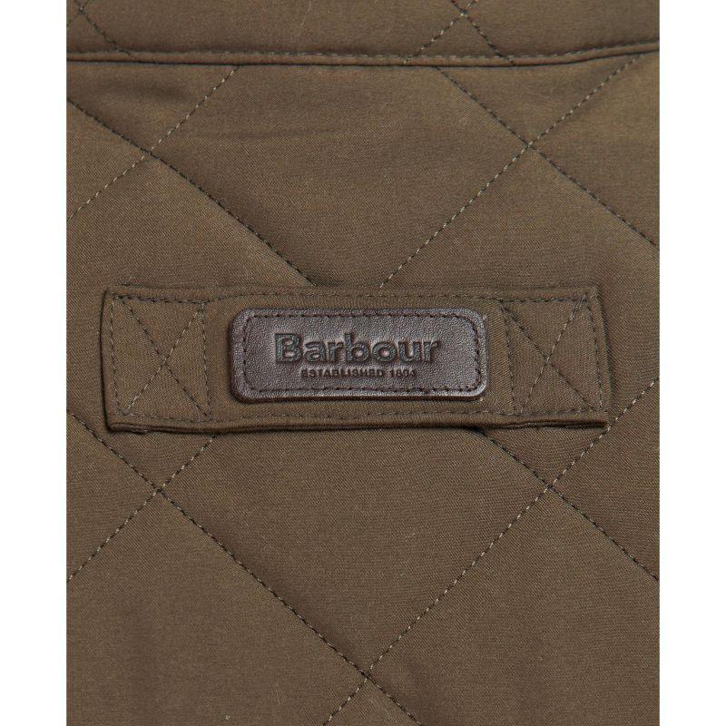 Barbour Shoveler Mens Quilted Gilet - Dark Olive - William Powell