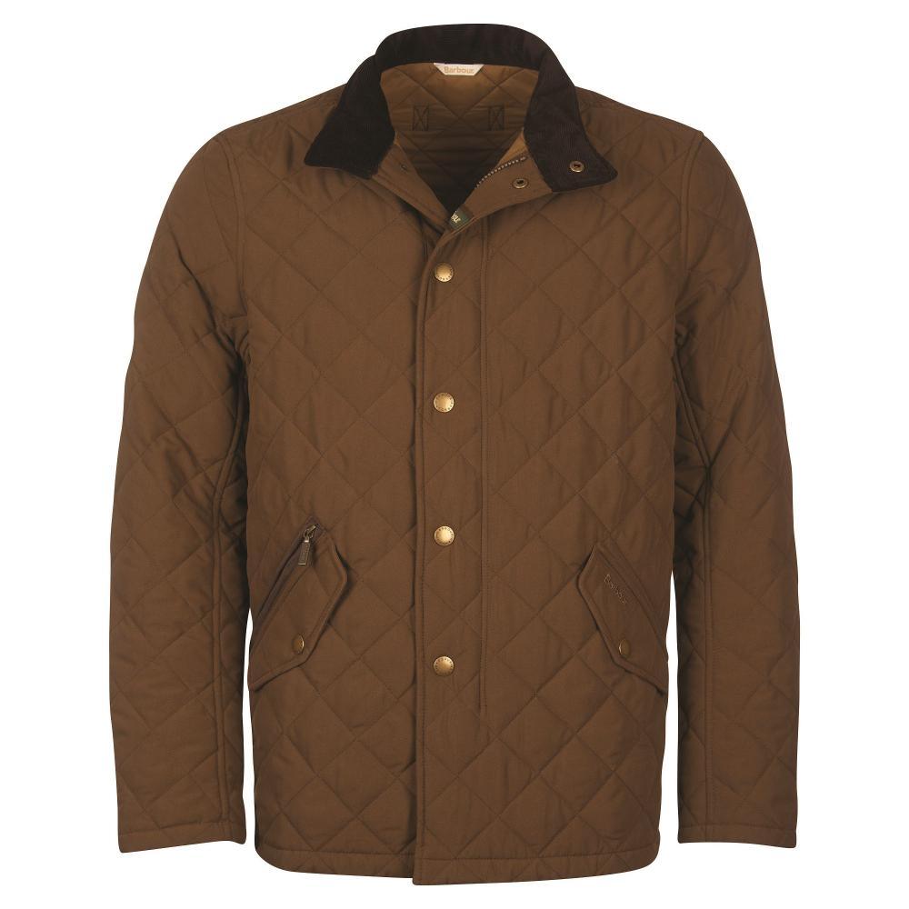 Barbour Shoveler Mens Quilted Jacket - Dark Sand - William Powell