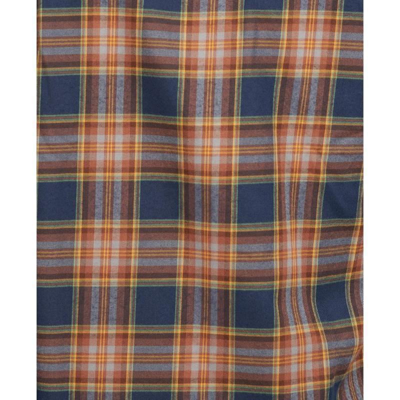 Barbour Singsby Thermo Weave Mens Shirt - Navy - William Powell