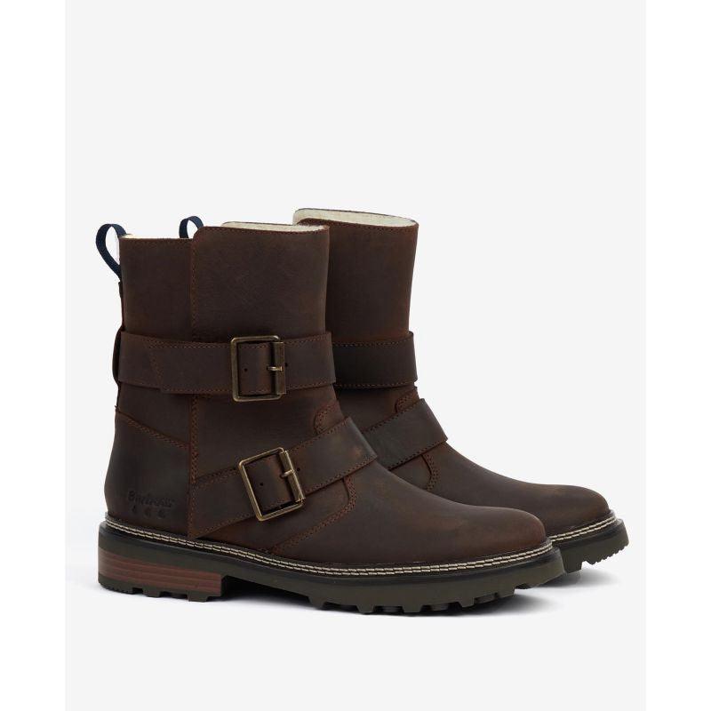 Barbour Spear Ladies Boots - Dark Brown - William Powell