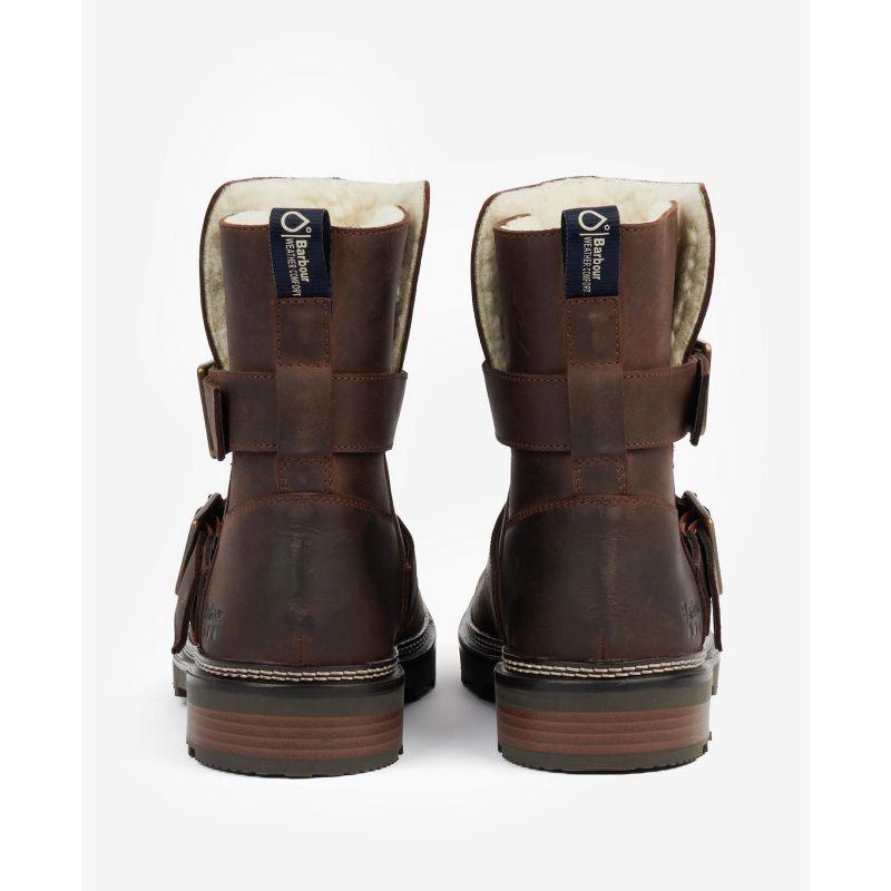 Barbour Spear Ladies Boots - Dark Brown - William Powell