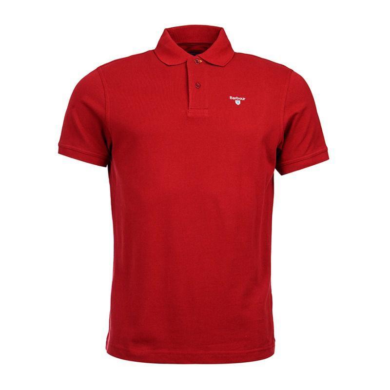 Barbour Sports Polo Shirt - Biking Red - William Powell