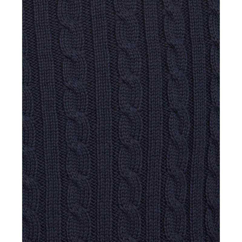 Barbour Stitch Guernsey Ladies Knit Dress - Navy - William Powell