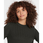 Barbour Stitch Guernsey Ladies Knit Dress - Olive - William Powell