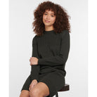 Barbour Stitch Guernsey Ladies Knit Dress - Olive - William Powell