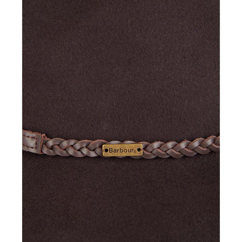 Barbour Tack Ladies Fedora - Chocolate/Praline - William Powell