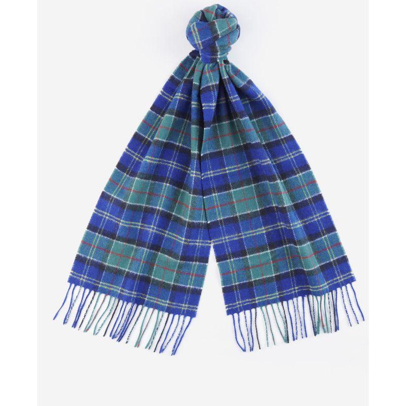 Barbour Tartan Lambswool Scarf - Ivy - William Powell
