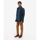 Barbour Tartan Lambswool Scarf - Ivy - William Powell