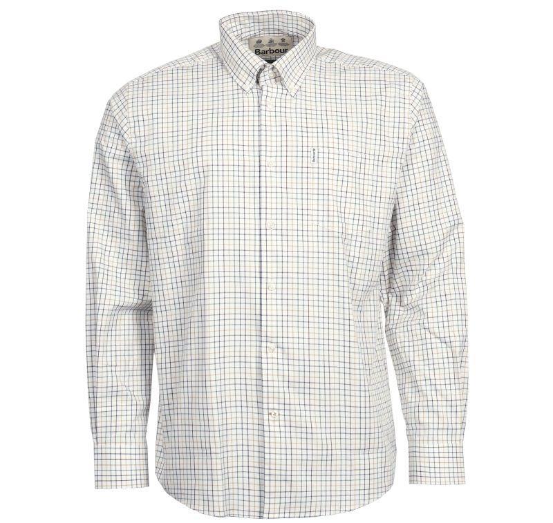 Barbour Tattersall 9 Mens Shirt - Ginger - William Powell