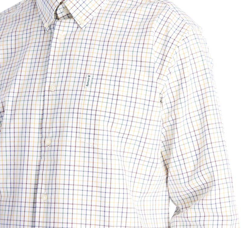 Barbour Tattersall 9 Mens Shirt - Ginger - William Powell