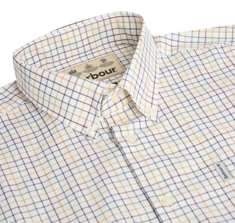 Barbour Tattersall 9 Mens Shirt - Ginger - William Powell