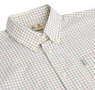 Barbour Tattersall 9 Mens Shirt - Purple - William Powell