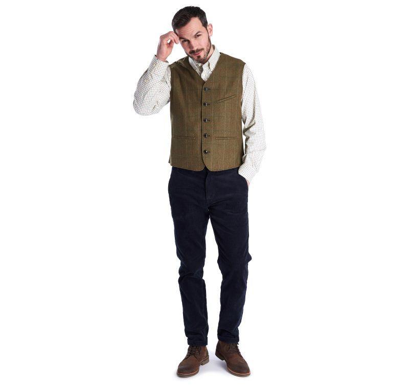 Barbour Tattersall 9 Mens Shirt - Purple - William Powell