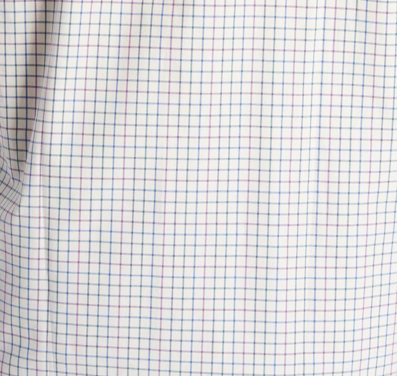 Barbour Tattersall 9 Mens Shirt - Purple - William Powell