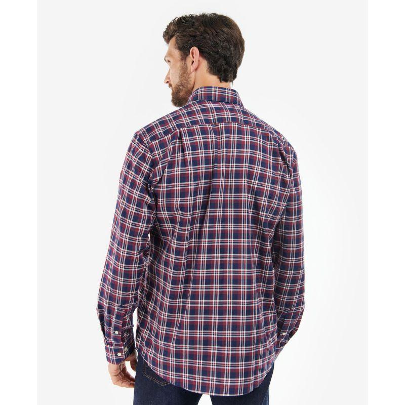 Barbour Turville Mens Regular Fit Shirt - Navy - William Powell