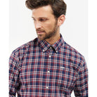 Barbour Turville Mens Regular Fit Shirt - Navy - William Powell