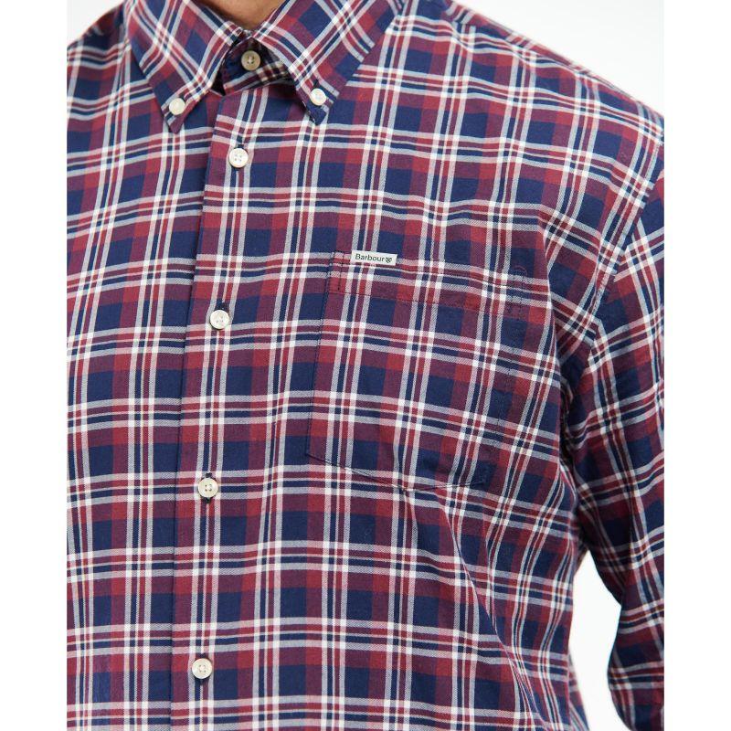 Barbour Turville Mens Regular Fit Shirt - Navy - William Powell