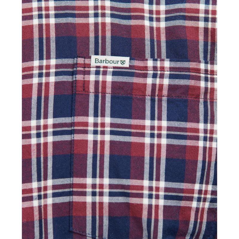 Barbour Turville Mens Regular Fit Shirt - Navy - William Powell