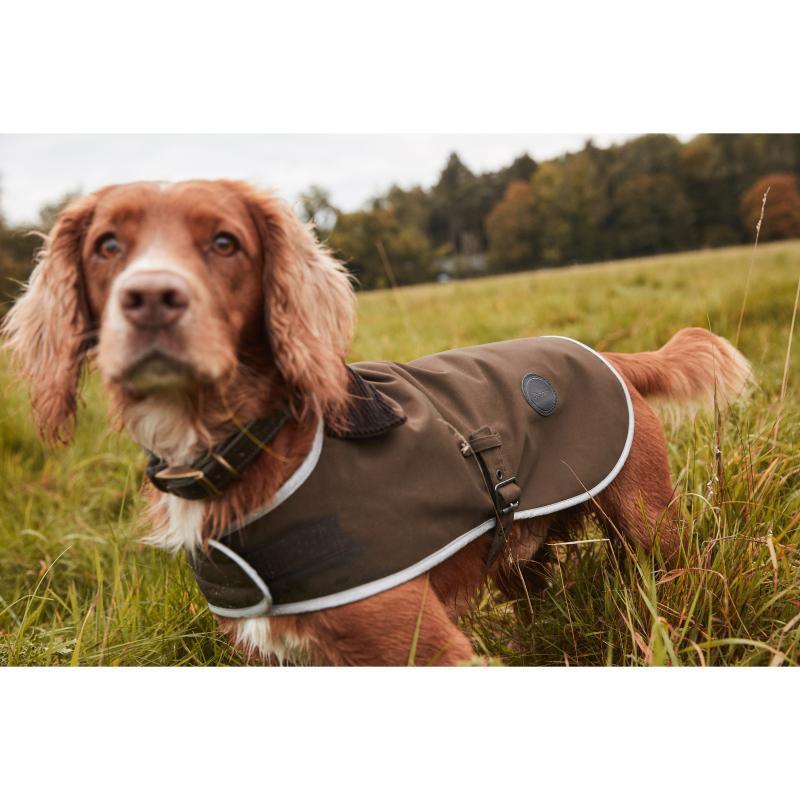 Barbour Waterproof Dog Coat - Olive - William Powell