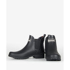 Barbour Wilton Ladies Ankle Wellington Boot - Black - William Powell