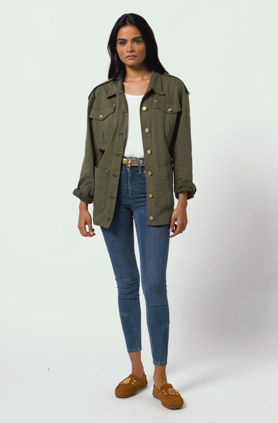 Holland Cooper Artillery Ladies Jacket - Hunter Green - William Powell