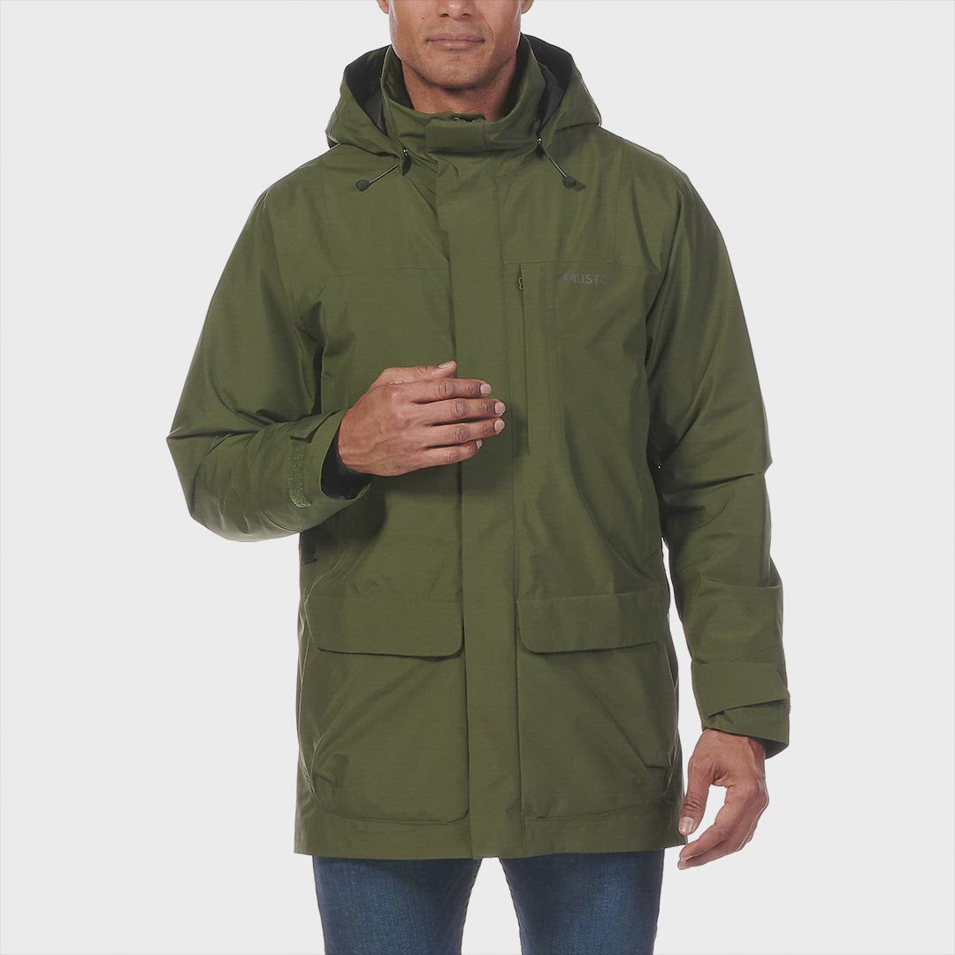 Musto Highland 2.0 GORE-TEX® Mens Jacket - Deep Green - William Powell