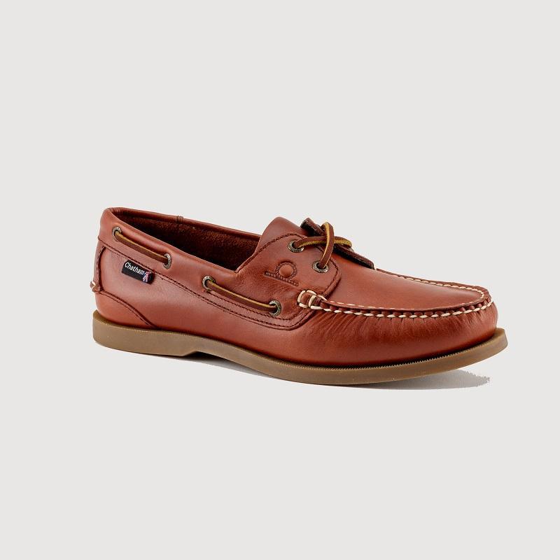 Chatham Deck II G2 Shoe - Chestnut - William Powell