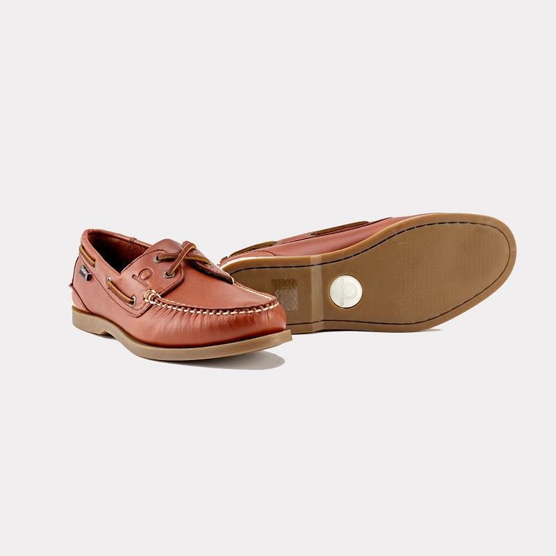 Chatham Deck II G2 Shoe - Chestnut - William Powell