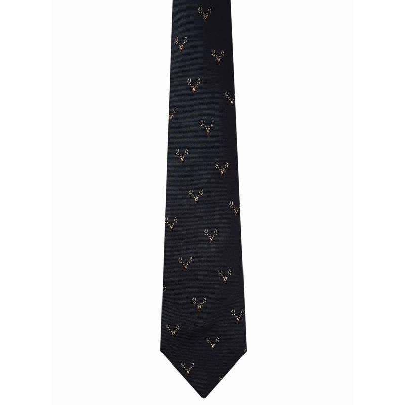 Dubarry Avalon Mens Stag Tie - Navy - William Powell