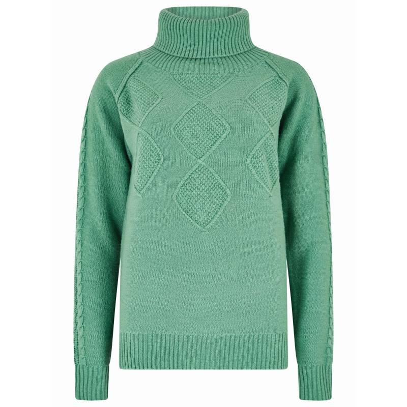 Dubarry Belleek Ladies Roll Neck Jumper - Crab Apple - William Powell