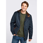Dubarry Carrickfergus Mens Wax Jacket - Ocean Blue - William Powell
