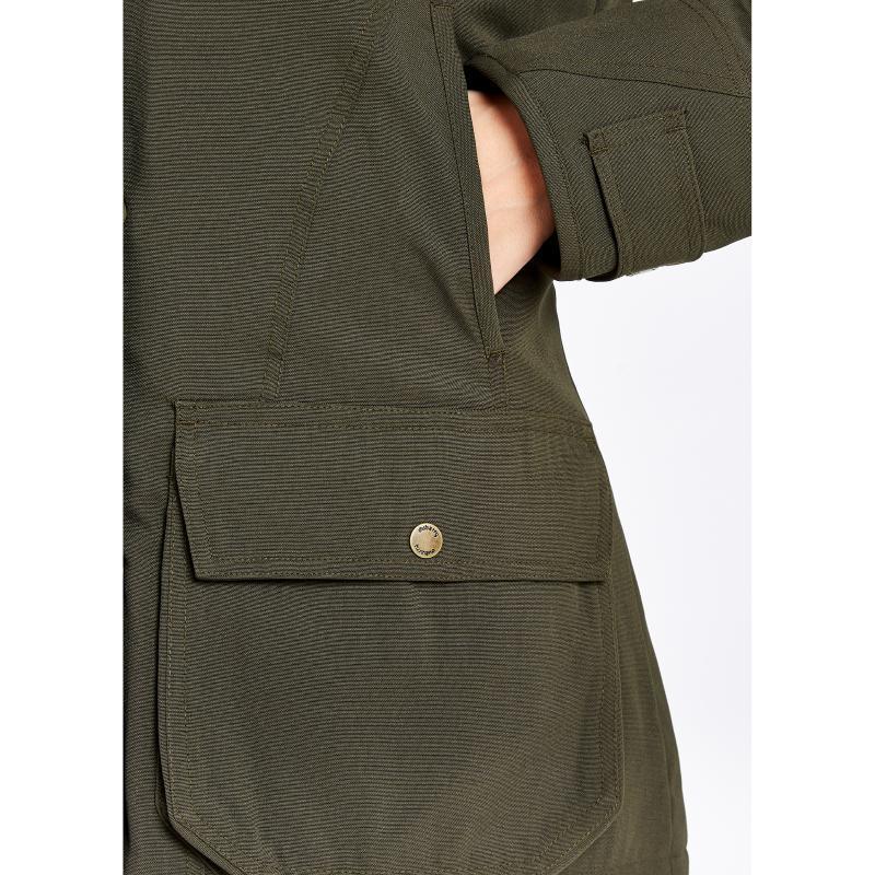 Dubarry Castlehyde GORE-TEX Ladies Shooting Coat - Ivy - William Powell